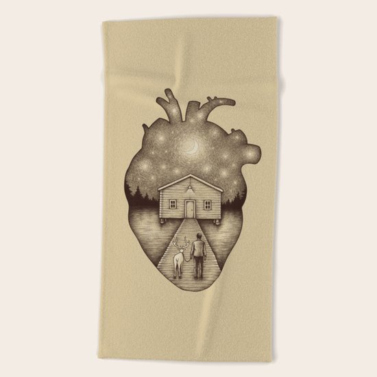 Finally Home Beach Towel