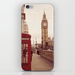 London Booth iPhone Skin