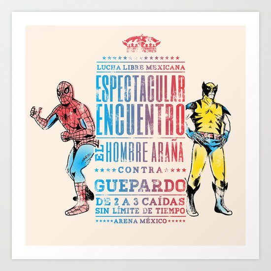 Espectacular Encuentro Art Print