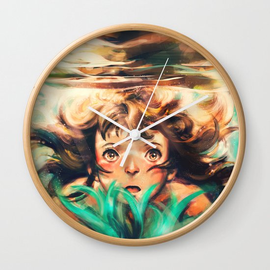 The River Wall Clock