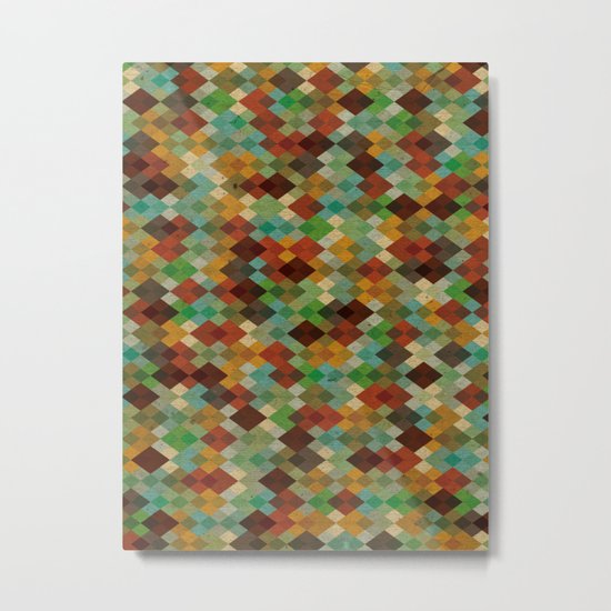 Deckled Formation Metal Print