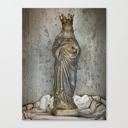 Immaculate Crown Mary Canvas Print