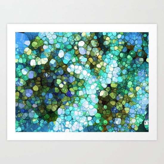 Ocean Colors Art Print