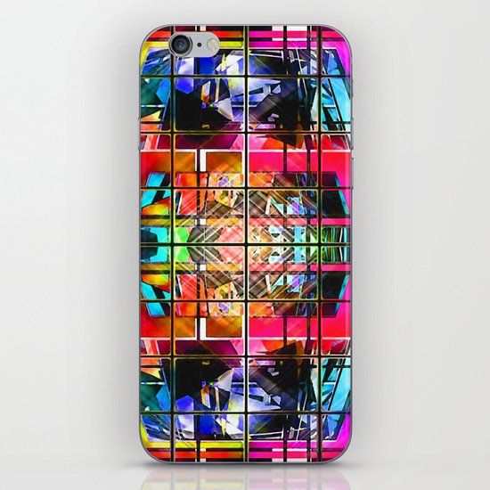 3-D-GEOMETRY AND COLOR. iPhone & iPod Skin