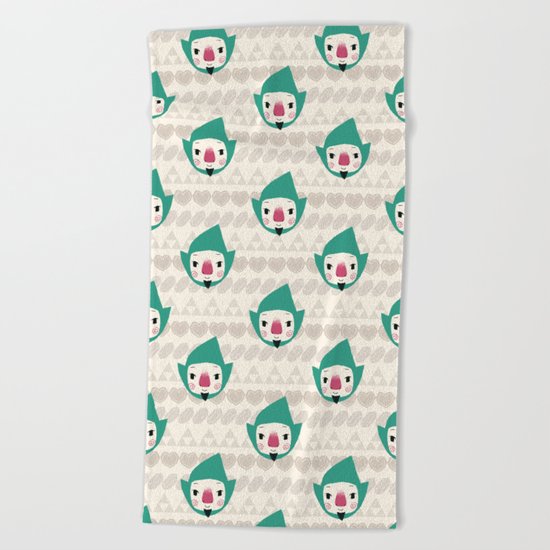 Tingle pattern Beach Towel