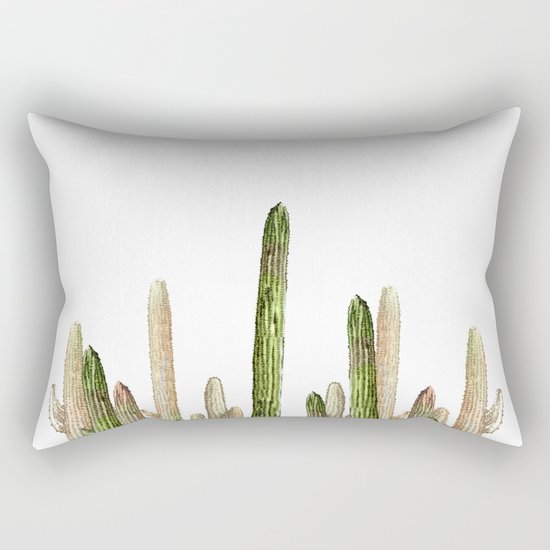desert cactus Rectangular Pillow