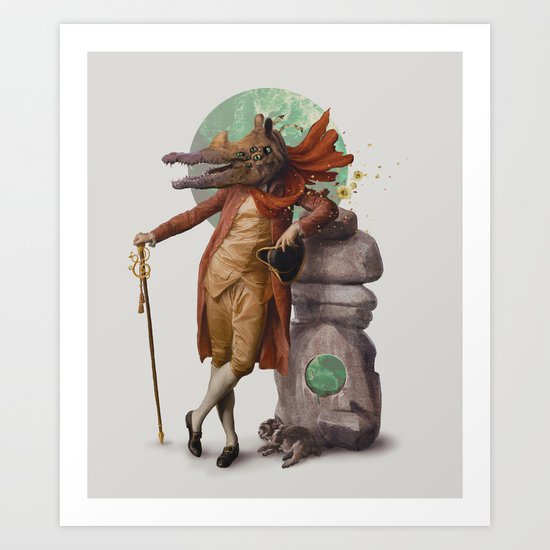 I'm my own power-animal Art Print