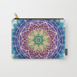 glowing mandala Carry-All Pouch