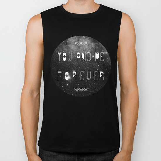 You and Me Forever Biker Tank