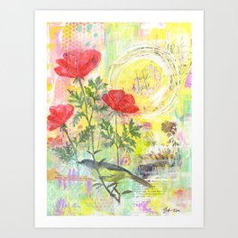 Poppies  Art Print