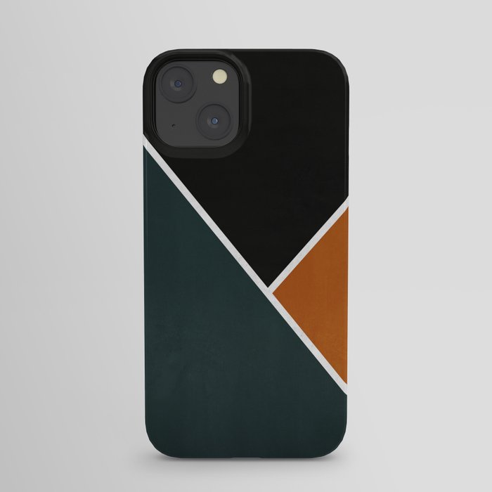 Noir Series - Forest & Orange iPhone Case