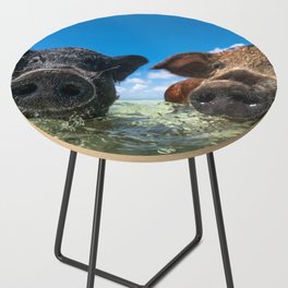 Bahamas Pigs Side Table