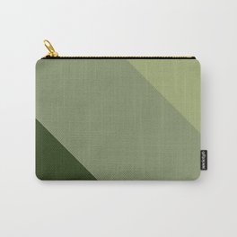 Pine Moss Sage Diagonal  Carry-All Pouch