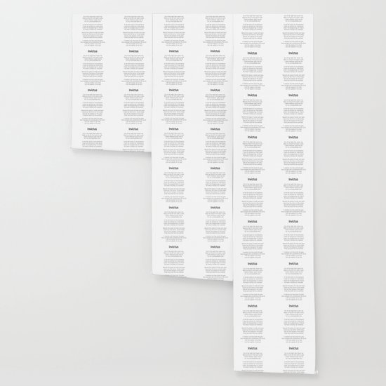Invictus By William Ernest Henley Minimalist Poem Wallpaper By