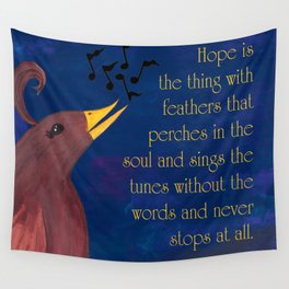 A Song of Hope Wall Tapestry