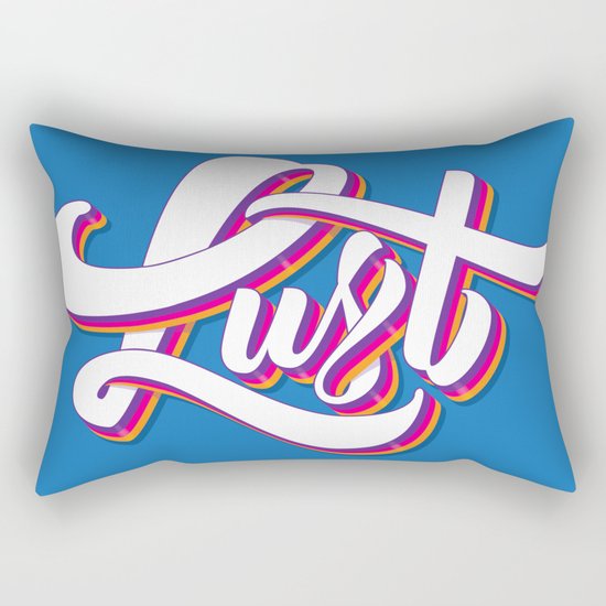Lust Rectangular Pillow
