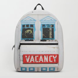 Vacancy Americana Backpack | Neonsign, Motel, Motelsign, Vintagemotelsign, Digital Manipulation, Americana, Rustic, Color, Rural, Anniebailey 