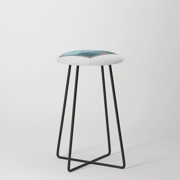 Long Trail Vermont Counter Stool