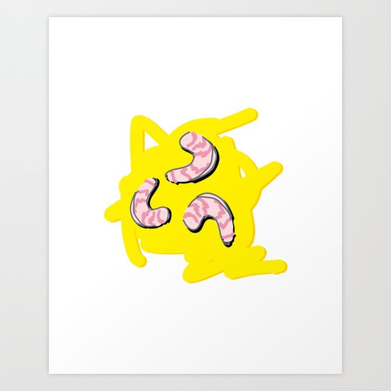 Grits Art Print