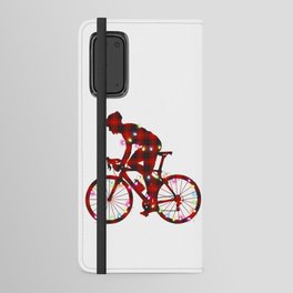 all i want for christmas is a new bicycle gift for cyclist Android Wallet Case