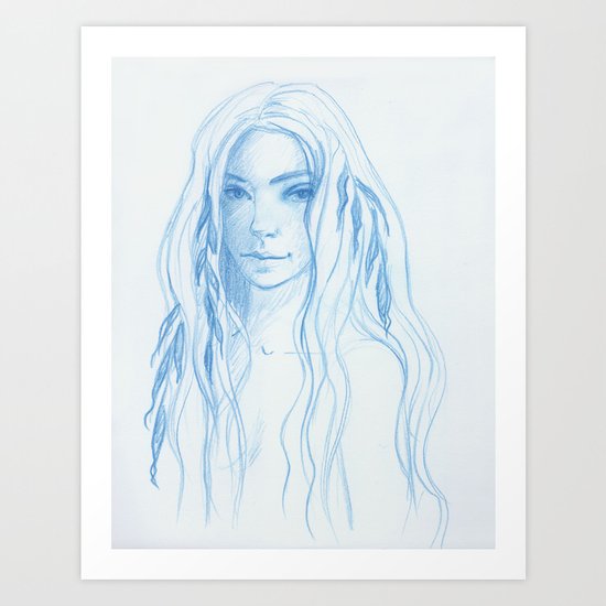Come to the Water Art Print