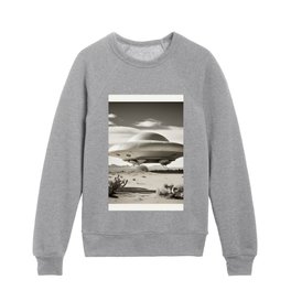 UFO Landing - New Mexico Desert Kids Crewneck