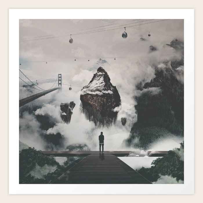 Tomorrows Best Art Print By Peterschreve Society6 Society6.com/prints gallery quality giclée print on natural white, matte, ultra smooth, 100% cotton. society6