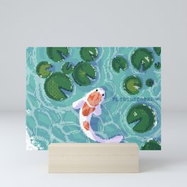 Pond Life - Koi Fish Pond Mini Art Print