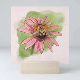 Brown Belted Bumblebee Mini Art Print