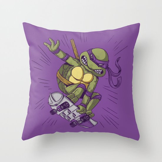 Shredding Throw Pillow
