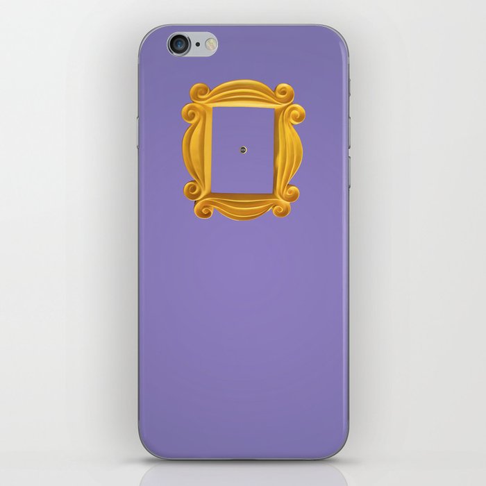 Purple Yellow Door Frame Iphone Skin By Histrionicole Society6