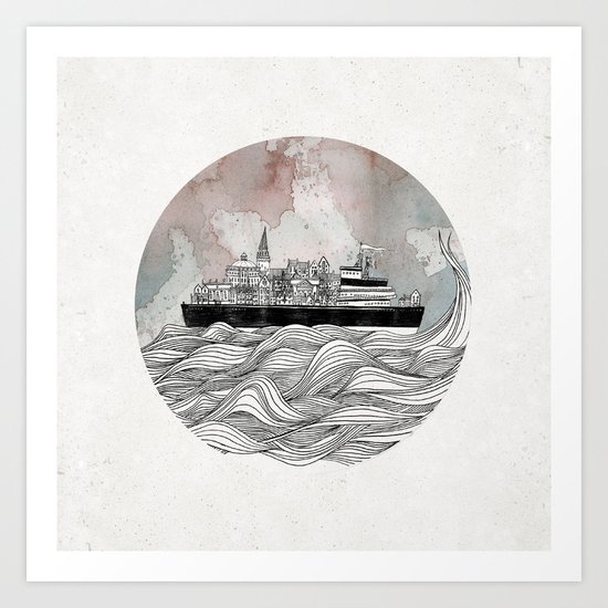 Almost Home Art Print