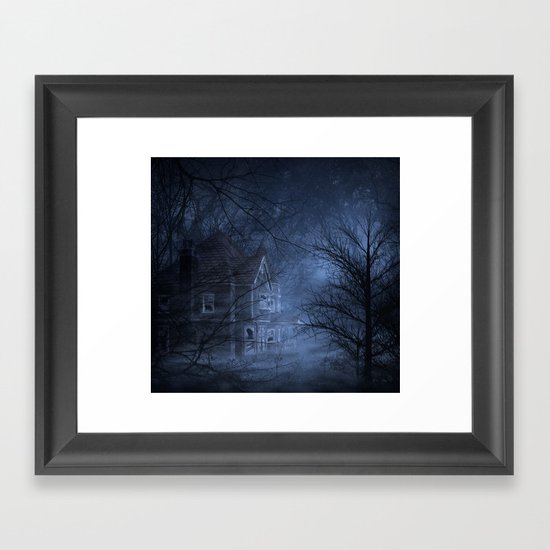 Haunted Place Framed Art Print