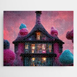 Cotton Candy House Jigsaw Puzzle