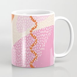 Bright Splotchy Shapes Coffee Mug
