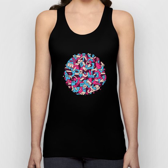 Dumbbell Fiasco Unisex Tank Top