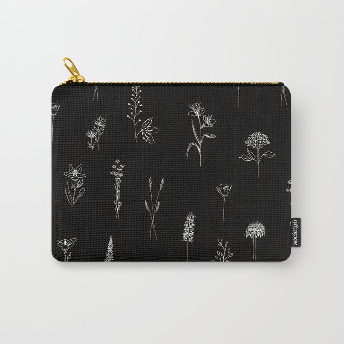 Little Patagonian Wildflowers Carry-All Pouch