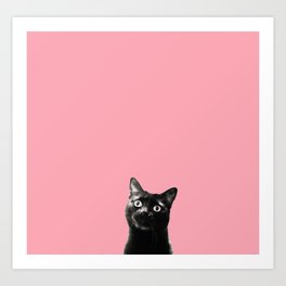 what's up? (pink) Art Print