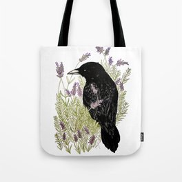Relax Raven Tote Bag