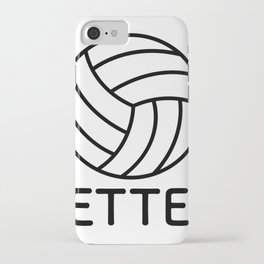 Volleyball iPhone Case