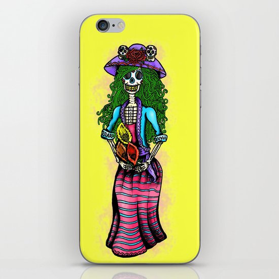 'La Catrina' (Day of The Dead) iPhone & iPod Skin