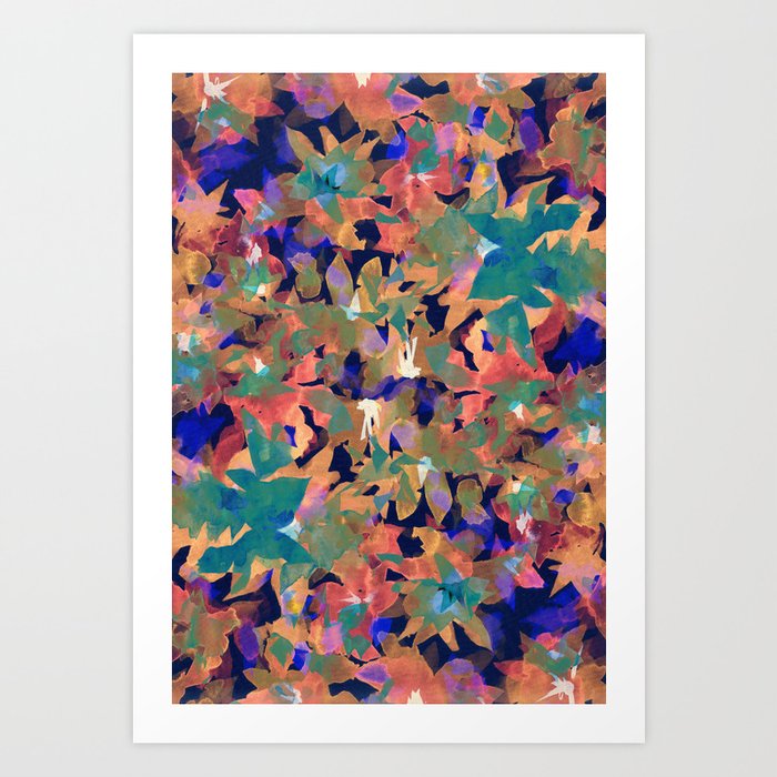 Excluded Floral Art Print