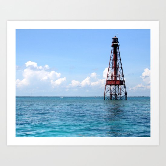 Sombrero Reef Art Print