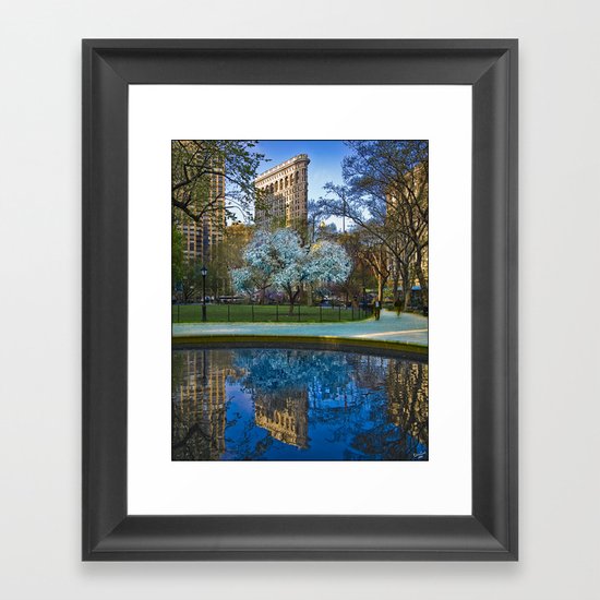 Spring In Manhattan Framed Art Print