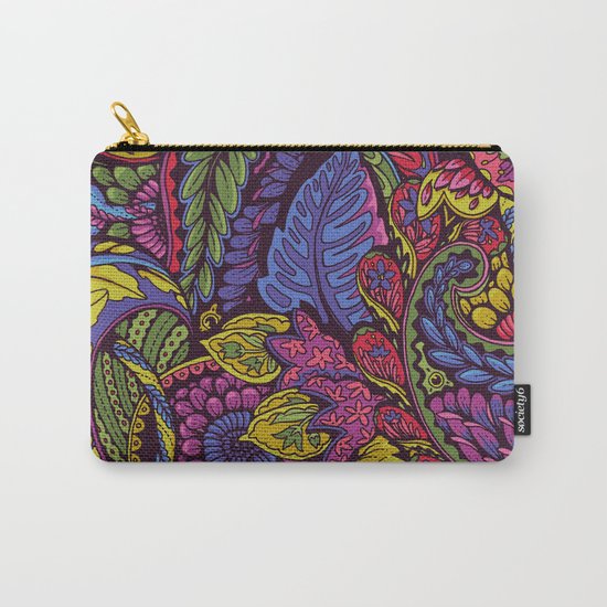 Paisley Dreams - autumn colors Carry-All Pouch