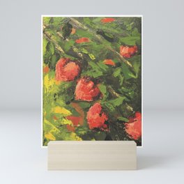 Palisade Peach Impasto Mini Art Print