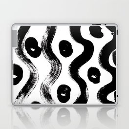 circles and waves Laptop & iPad Skin