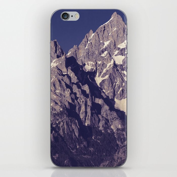 Grand Teton National Park Wyoming Mountain Peak Landscape Print iPhone Skin