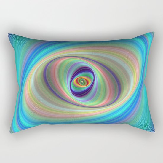 Hypnotic eye Rectangular Pillow