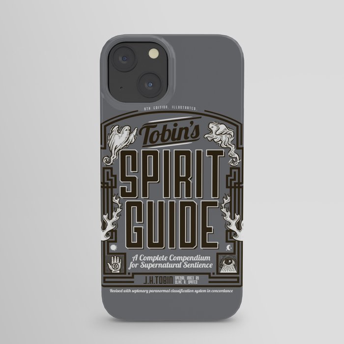 The Ghostbusters Greatest Resource: Tobin's Spirit Guide. iPhone Case
